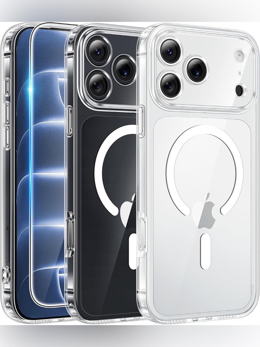 Clear MagSafe Case for iPhone 17 Pro / 18 Pro – 6.3"